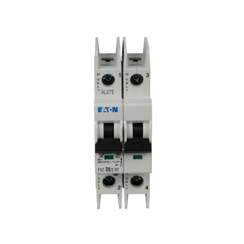 Eaton FAZ-D8/2 Circuit Breaker | FAZ Series FAZ 3V 8A