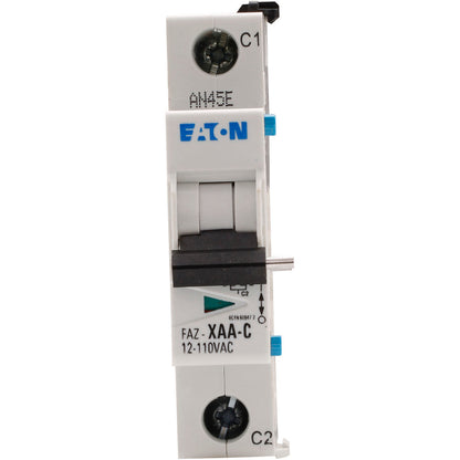 Cutler Hammer FAZ-XAA-C-12-110VAC Circuit Breaker 12/110 ACV