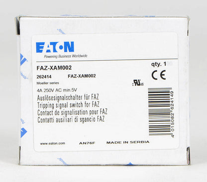 Eaton FAZ-XAM002 Circuit Breaker Auxiliary FAZ Series