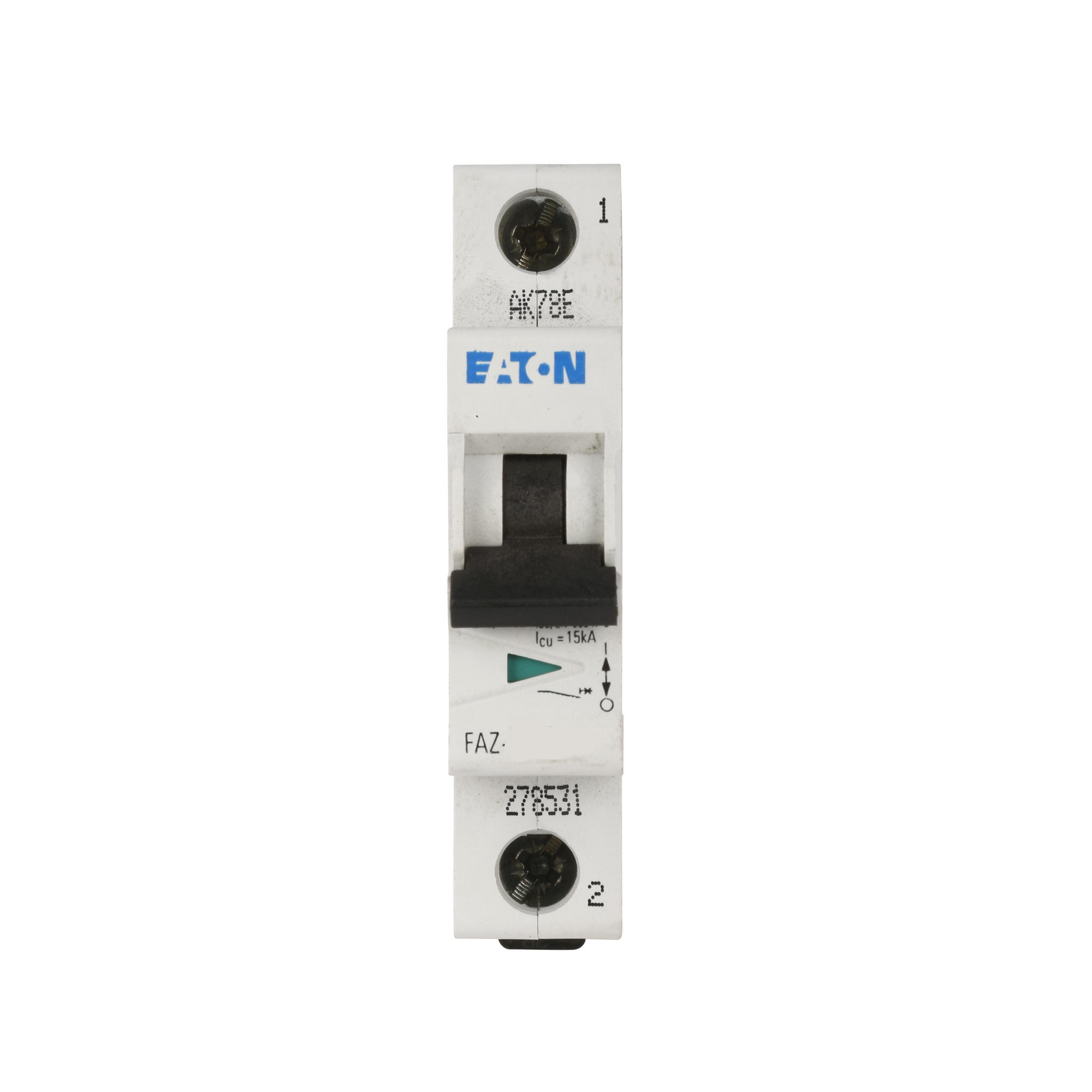 FAZ-D10/1-NA-SP - Eaton/ Eaton Moeller Feed-Thru 10 Amp 1 Pole Circuit Breaker - Essential Electric Supply