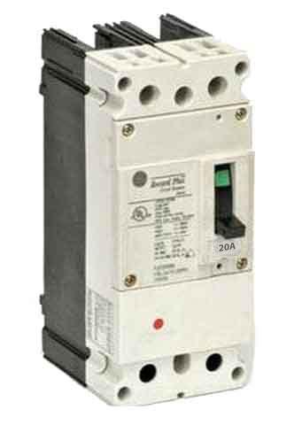 General Electric FBV26TE020RV Circuit Breaker | 600V 20A 2P 150kA@480V Bolt-On Record Plus