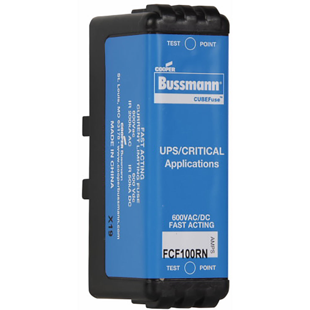 Bussmann FCF100RN Low Voltage Fuse 600V 100A 200kA@600V CUBEFuse