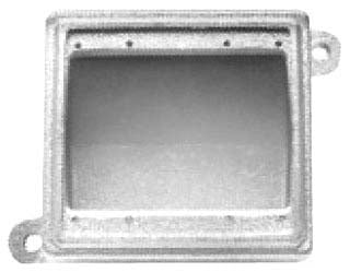 Crouse-Hinds FD062 Condulet FD Blank Device Box Two-Gang Feraloy Iron Alloy FD Series