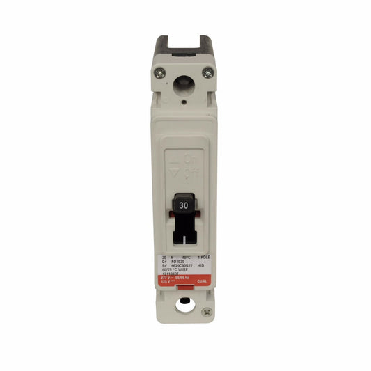 FD1030BP10 - Westinghouse/ Eaton/ Cutler Hammer Bolt-On 30 Amp 1 Pole Circuit Breaker - Essential Electric Supply