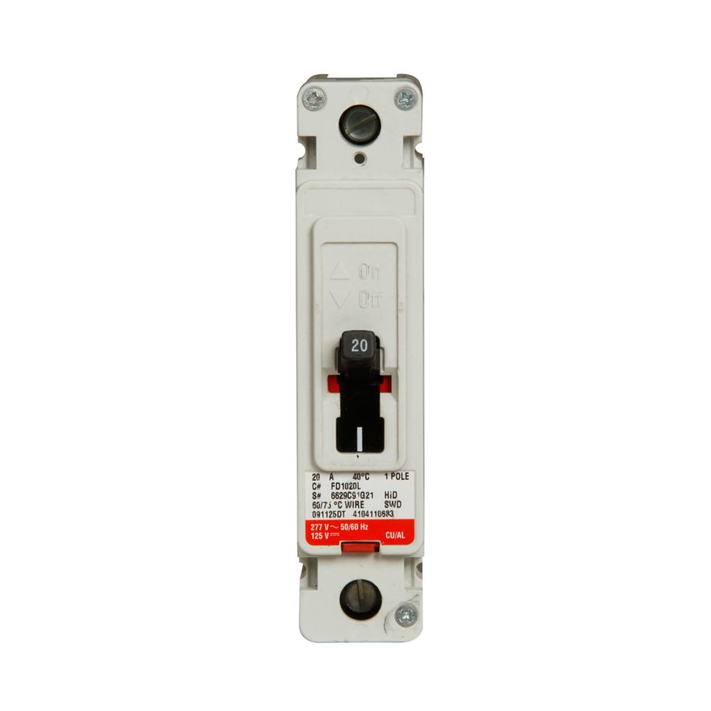 Cutler Hammer, Eaton, Westinghouse FD1080L Circuit Breaker | Series C FD 277V 80A