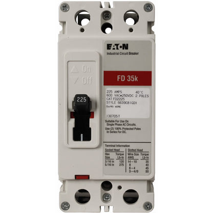 Eaton FD2015 Circuit Breaker | Series C FD 600V 15A