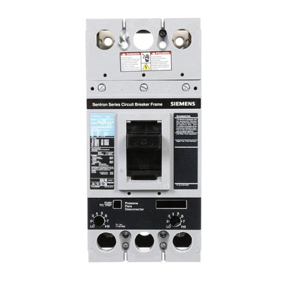 Siemens FD62B150 Molded Case Circuit Breaker | 600V 150A 2P 35kA@480V Bolt-On Sentron Series