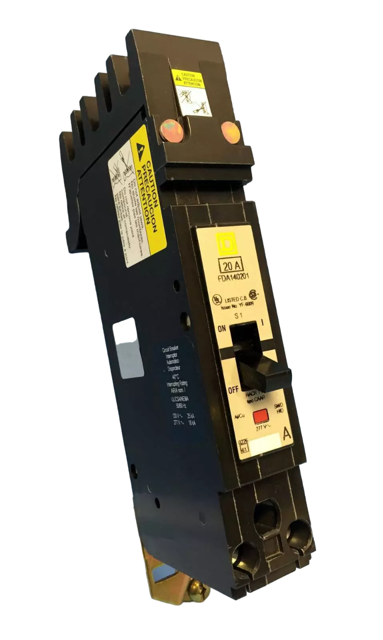 FDA140451 - Square D I-Line Style Plug-In 277V 45A 1 pole circuit breaker 18kA@480V - Essential Electric Supply