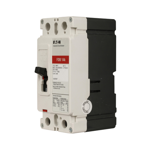FDB2010L Cutler Hammer Molded Case Circuit Breaker Series C 10A 600V - Essential Electric Supply