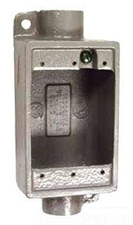 Hubbell FDC3M Conduit Outlet Body Durable Electrical Access