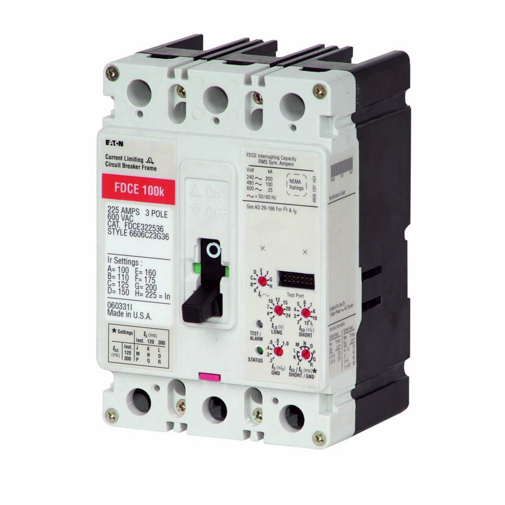 FDCE316032 - Westinghouse, Eaton, Cutler Hammer Bolt-On 480V 160A 3 pole circuit breaker 100kA@480V - Essential Electric Supply