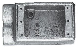 Crouse-Hinds FDD2SA Cast Device Box | Copper-Free Aluminum Deep Single-Gang FD Series