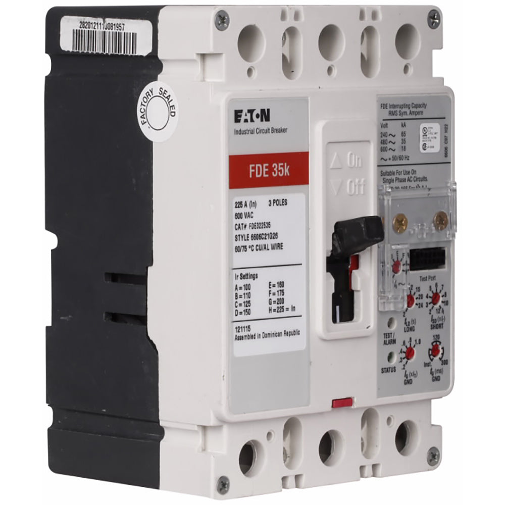 Cutler Hammer FDE316032 Circuit Breaker | 480V 160A 3P 35kA@480V Bolt-On Series C