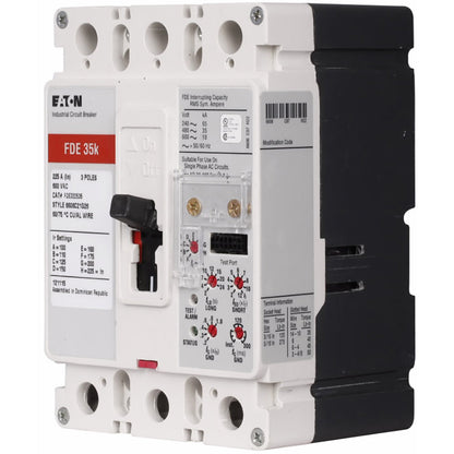 Cutler Hammer FDE316032 Circuit Breaker | 480V 160A 3P 35kA@480V Bolt-On Series C