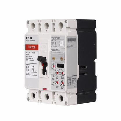 Cutler Hammer FDE322532 Circuit Breaker | 480V 225A 3P 35kA@480V Bolt-On Series C