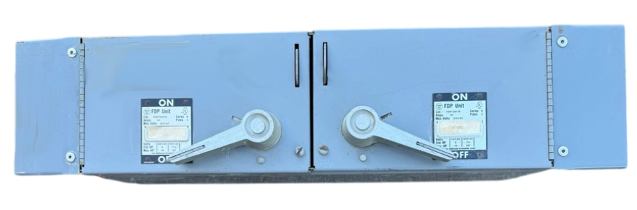 Westinghouse FDPT2222R Panel Mount Switch | 240V 60A 1 Phase 2 Pole 200kA Fusible FDPT