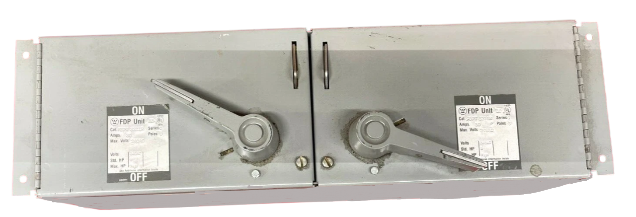 Westinghouse FDPT3211R Switch | 240V 30A 3P Fusible Disconnect Type FDP