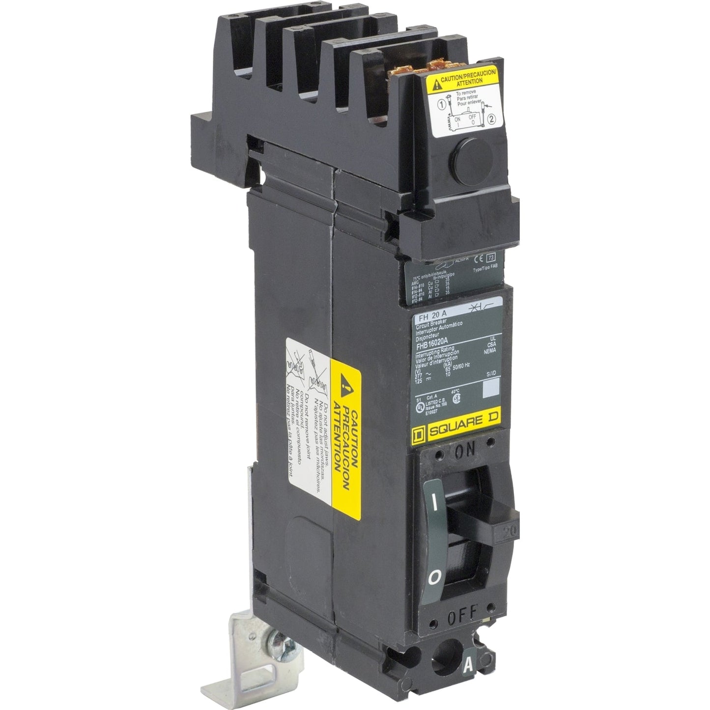 Square D FHB16020A Circuit Breaker | 600V 20A 1P 25kA@480V I-Line