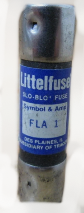 Littelfuse FLA1 Fuse | 125V 1A 10kA@125V FLA Series
