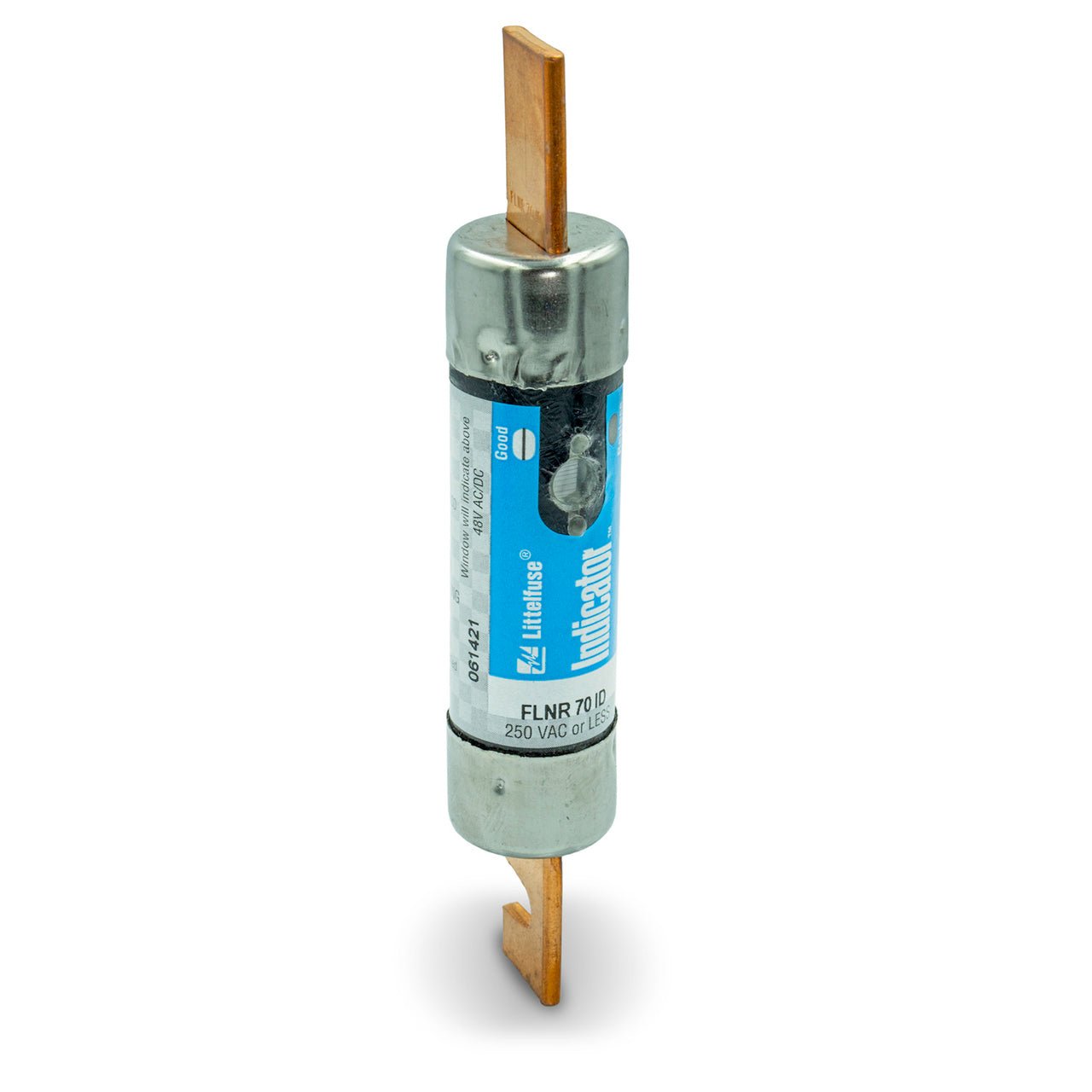 Littelfuse FLNR070ID Fuse | FLNR_ID Series - UL Class RK5 Dual-Element Time-Delay Fuses with Indication FLNR_ID Series - UL Class RK5 Dual-Element Time-Delay Fuses with Indication 250V 70A