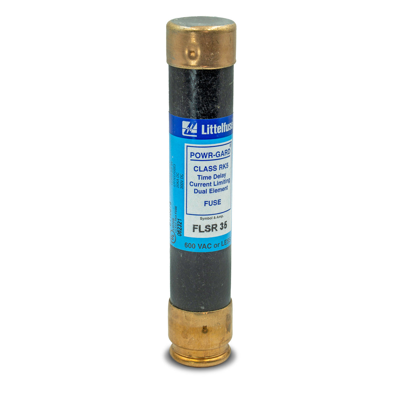 Littelfuse FLSR035 Fuse | FLSR Series - UL Class RK5 Dual-Element Time-Delay Fuses FLSR Series - UL Class RK5 Dual-Element Time-Delay Fuses 600V 35A