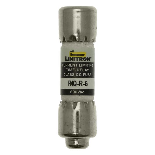 Cooper Bussmann FNQ-R-6 Low Voltage CC-Tron 600V 6A Fuse - Essential Electric Supply