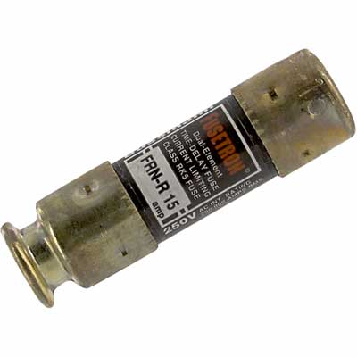 Bussmann FRN-R-15 Low Voltage Fuse 250V 15A 200kA@250V RK5 Fusetron