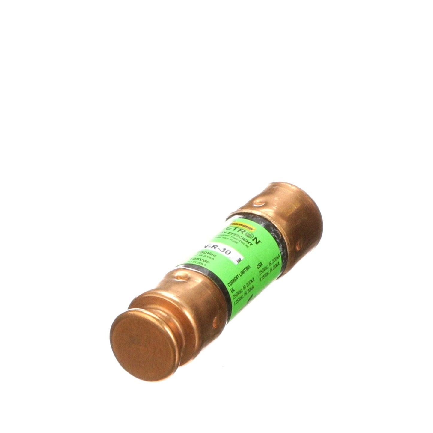 Bussmann FRN-R-30 Low Voltage Fuse 250V 30A 200kA@250V RK5 Fusetron