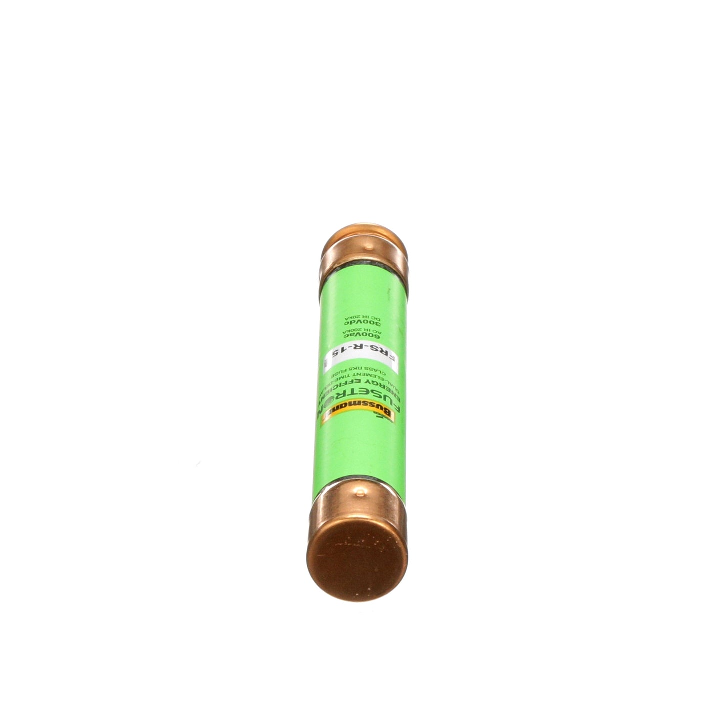 Bussmann FRS-R-15 Fuse | 600V 15A 200kA@600V RK5 Fusetron