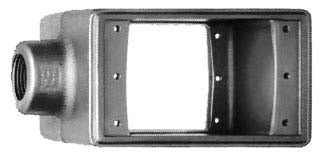 Crouse-Hinds FS252 Condulet Device Box Double-Face Shallow Design Single-Gang 3/4-Inch Hub
