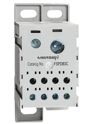 Mersen FSPDB3C Motor Control Part And Accessory 310A 600V 8 load connections MPDB Series