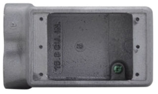 Crouse-Hinds FSS2 Condulet FS Single-Gang Device Box Feraloy Iron Alloy 3/4" NPT