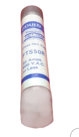 Gould Shawmut FTS50R Fuse | 600V 50A 200kA@600V RK5 Falt-Trap
