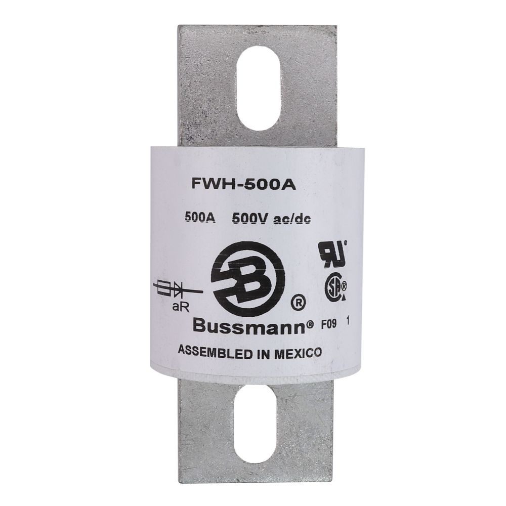 Eaton FWH500A High Voltage Fuse | 500V 500A FWH