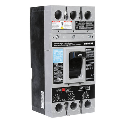 Siemens FXD63B200 Molded Case Circuit Breaker | 600V 200A 3P 35kA@480V Bolt-On Sentron Series