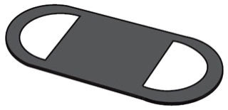 Crouse-Hinds GASK574 Gasket | 5-1/2 in L x 2-3/16 in W x 1/8 in H