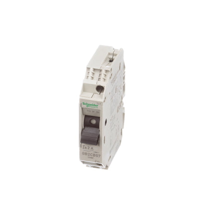Square D GB2CB07 Circuit Breaker | 277V 2A 1P 15kA@110V Plug-In TeSys