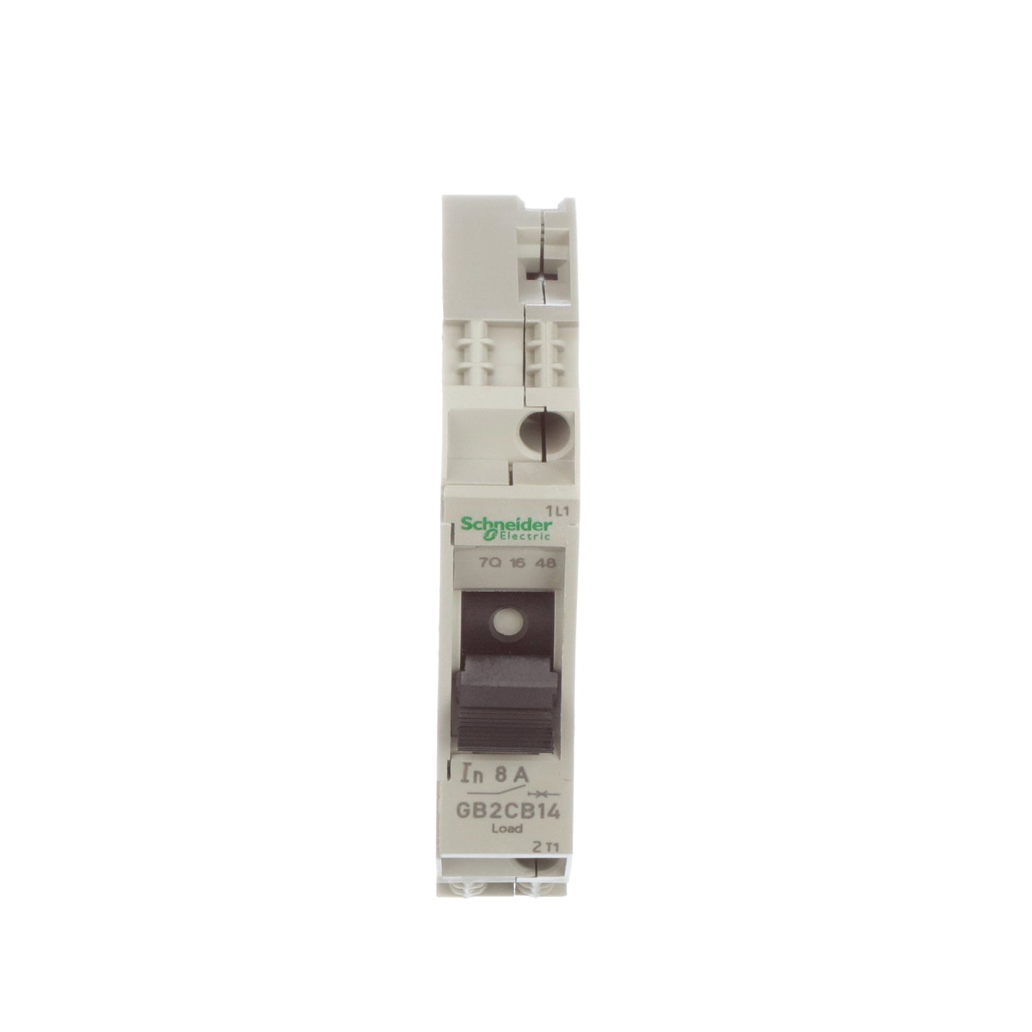 Schneider Electric GB2CB14 Circuit Breaker | 277V 8A 1P Plug-In 3kA@110V