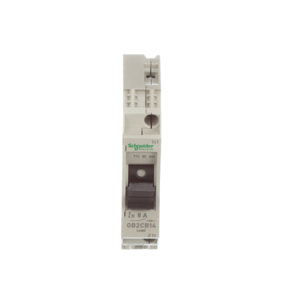 Schneider Electric GB2CB14 Circuit Breaker | 277V 8A 1P Plug-In 3kA@110V
