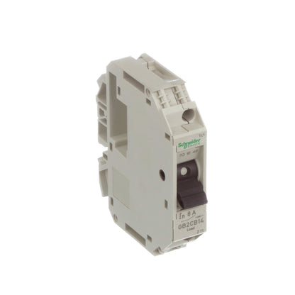 Schneider Electric GB2CB14 Circuit Breaker | 277V 8A 1P Plug-In 3kA@110V