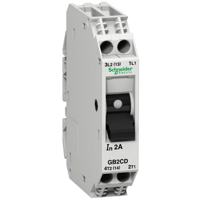 Schneider Electric GB2CD09 Circuit Breaker | 277V 4A 1P 6kA@110V Plug-In TeSys