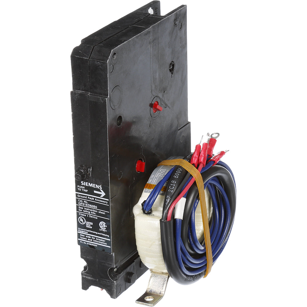 Siemens GF01ED60B0 Circuit Breaker Ground Fault Kits Sentron Series