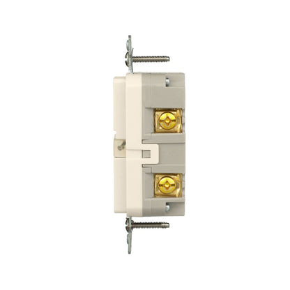 Hubbell GF20LA GFCI Receptacle 20A Light Almond Hubbell-Pro