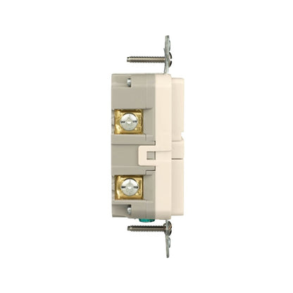 Hubbell GF20LA GFCI Receptacle 20A Light Almond Hubbell-Pro
