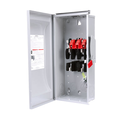 Siemens GF223NR Disconnect Switch | 240V AC 100A 1-Phase 2-Pole Fusible VBII Series