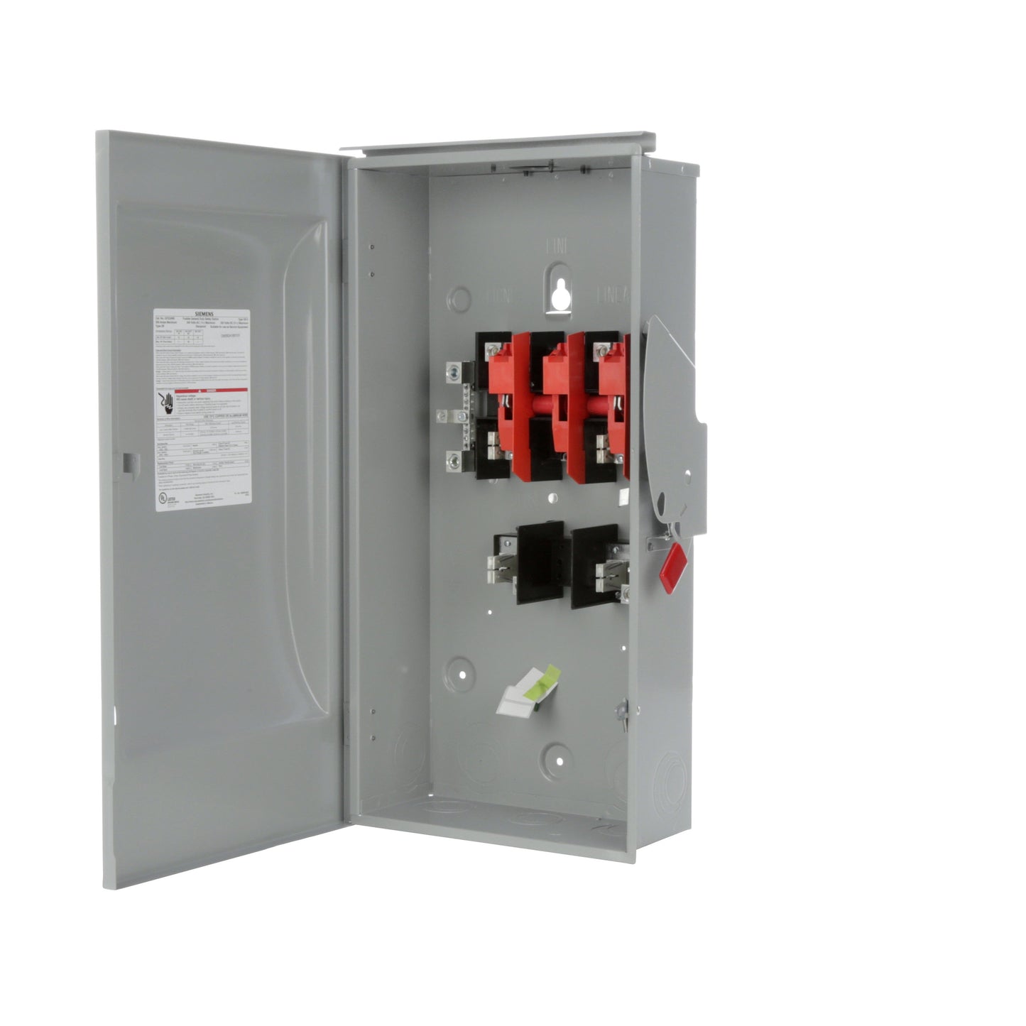 Siemens GF224NR Disconnect Switch | 240V AC 200A 1 Phase 2 Pole Fusible 100kA@240V VBII Series