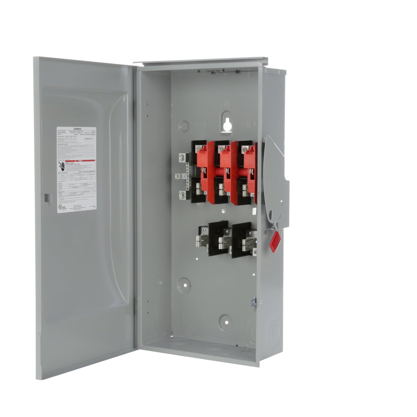 Siemens GF324NR Disconnect Switch | 240V AC 200A 3P 3R Fusible VBII Series