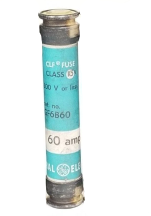General Electric GF6B60 Fuse | 600V 60A 200kA@600V RK5 CLF