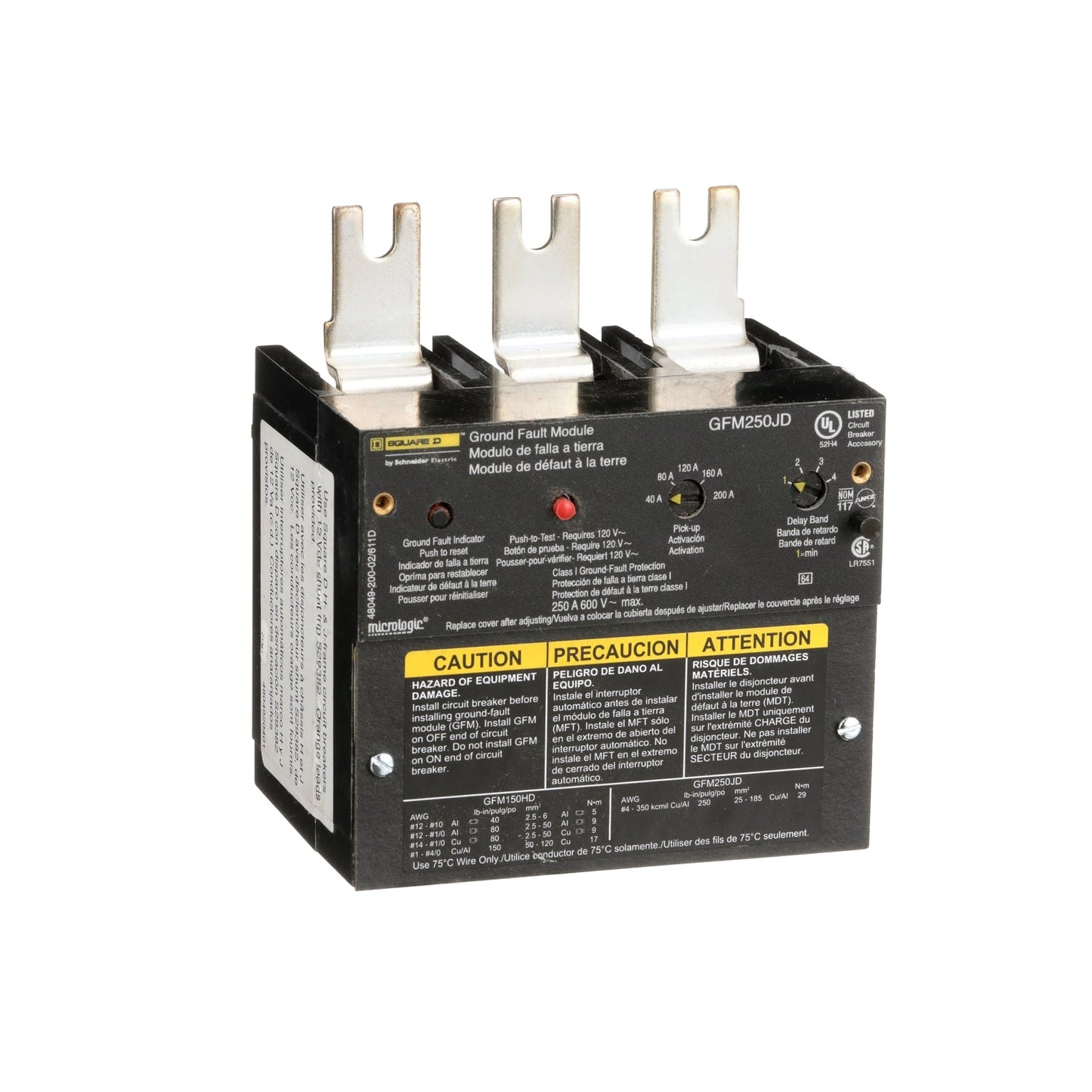 Square D GFM250JD Communication Modules | Powerpact