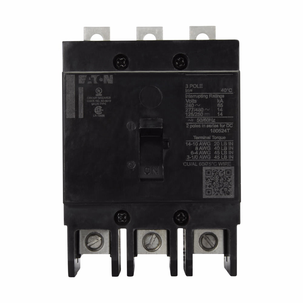 Cutler Hammer GHB3100S1 Molded Case Circuit Breaker | 480V 100A 3P 14kA@480V Bolt-On Series C